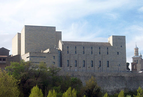 Palacio de los Reyes de Navarra, hoy Archivo de Navarra.