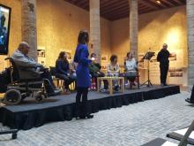 Mesa redonda celebrada durante el acto con motivo del 'Día internacional de las personas con discapacidad'