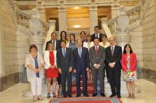 Presidencias de Parlamentos Autonómicos en la reunión de Asturias. 