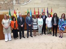 Las presidencias de parlamentos autonómicos en la Asamblea de Extremadura