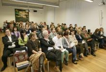 Imagen de la Sala, con Parlamentarios, directores, docentes y orientadores