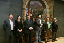 Miembros de la Asociación de Periodistas de Navarra