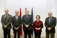 Andrés Iñigo, Alberto Catalán, Andrés Urrutia, Sagrario Alemán, Erramun Osa