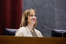 Ainhoa Aznárez, Presidenta del Parlamento