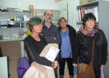 Tere Sáez, Alberto Catalán, Marisa de Simón, Asun Fernández de Garaialde