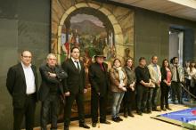 Representantes de las entidades gitanas de Navarra