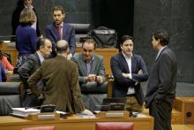 García Adanero, Javier Esparza, Óscar Arizcuren, Luis Casado, Alberto Catalán (UPN)