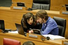 Laura Pérez, Mikel Buil (G.P. Podemos-Ahal Dugu)