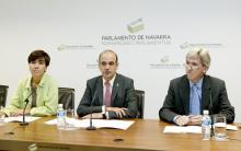 Eloísa Ramírez, Alberto Catalán, José Luis Goñi