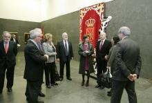 Arias Cañete y otros Presidentes han visitado la Sala Institucional junto a Elena Torres