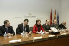 José Antonio Sarría, Eugenio Arraiza, Elena Torres, Alberto Catalán, José Javier Viñes, Javier Taberna