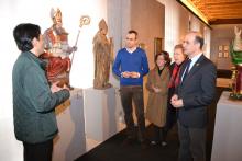 El Presidente visita la exposición 'Pamplona y San Cernin 1611-2011. IV Centenario del voto de la ciudad'